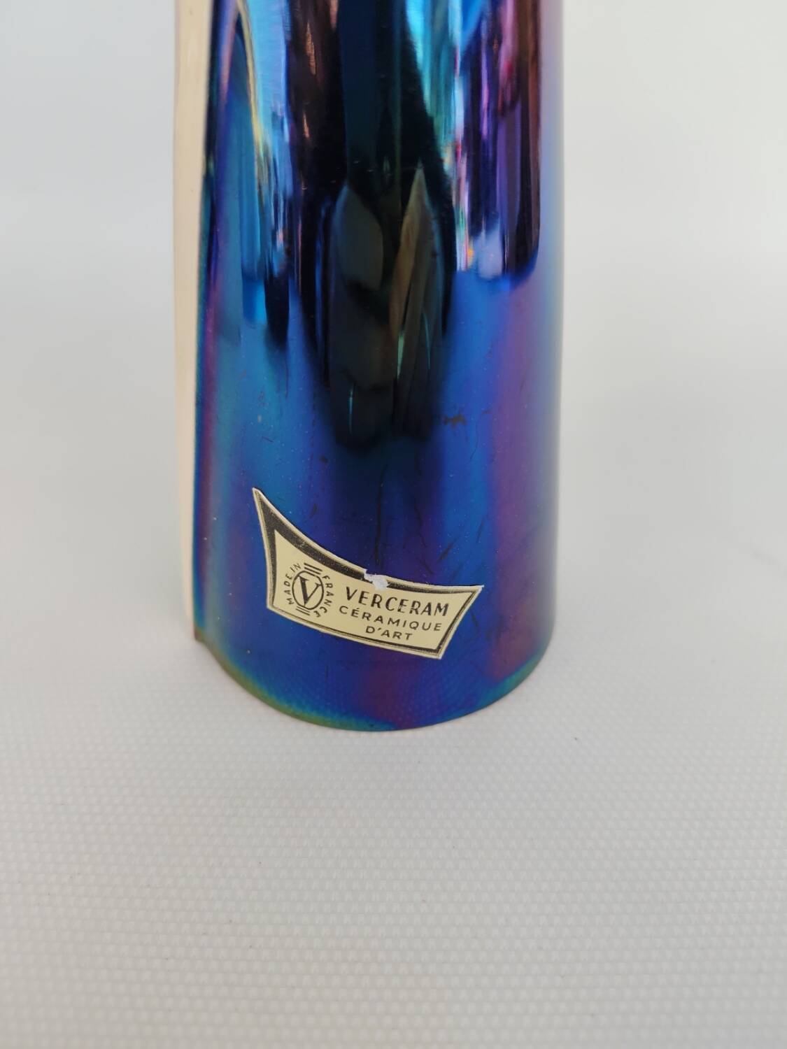 Verceram ceramic vase. The 50's.