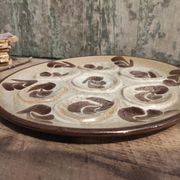 Assiette à huîtres vintage française de Pornic