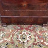 Semainier époque Louis Philippe en acajou et placage d’acajou