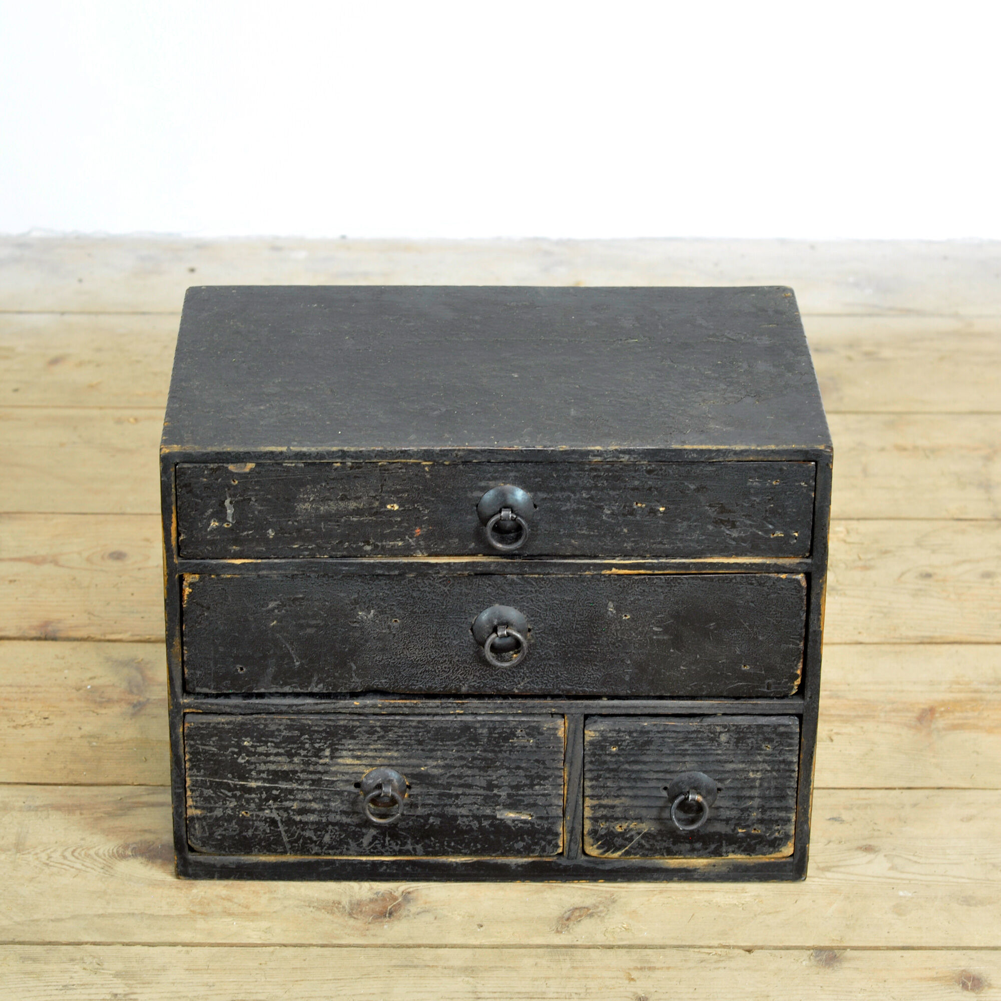 Antique Japanese ko-dansu, small chest of drawers, circa 1900