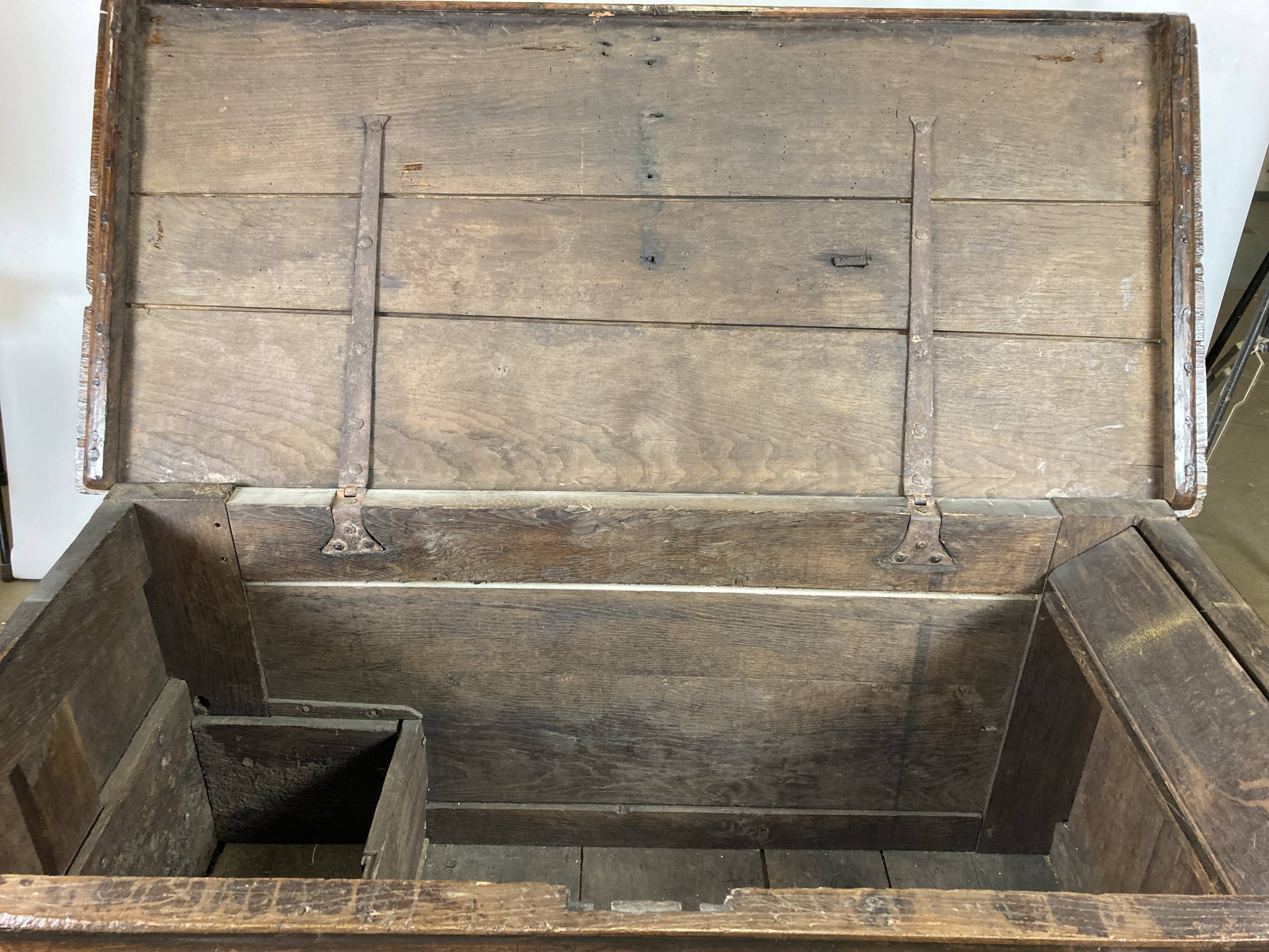 Old maie in solid oak