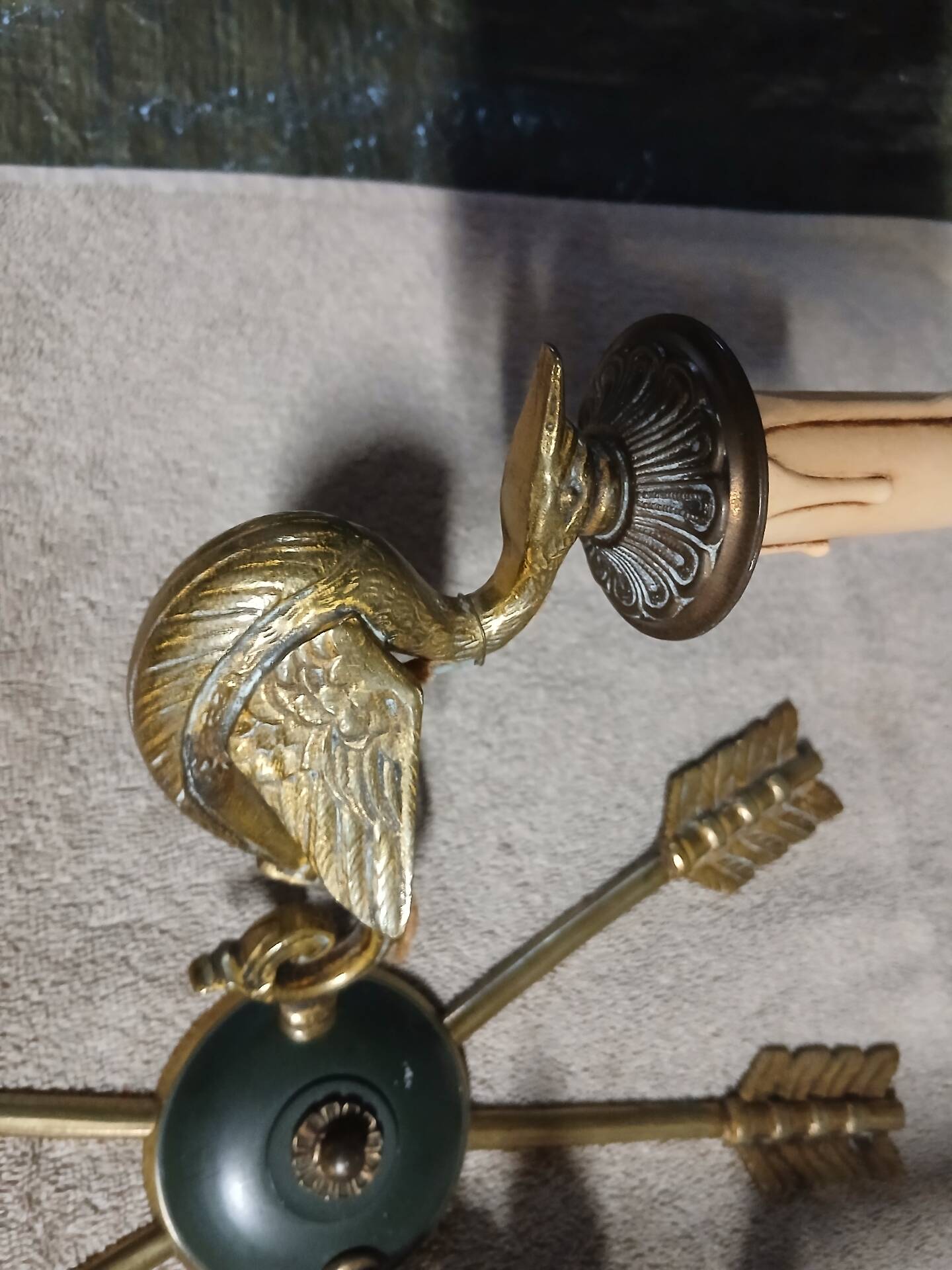 Pair of Empire style wall sconces