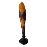 Vase en pâte de verre coloré Daum Nancy