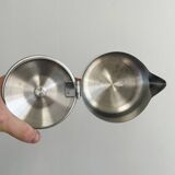 Pot à lait, carafe en inox brillant