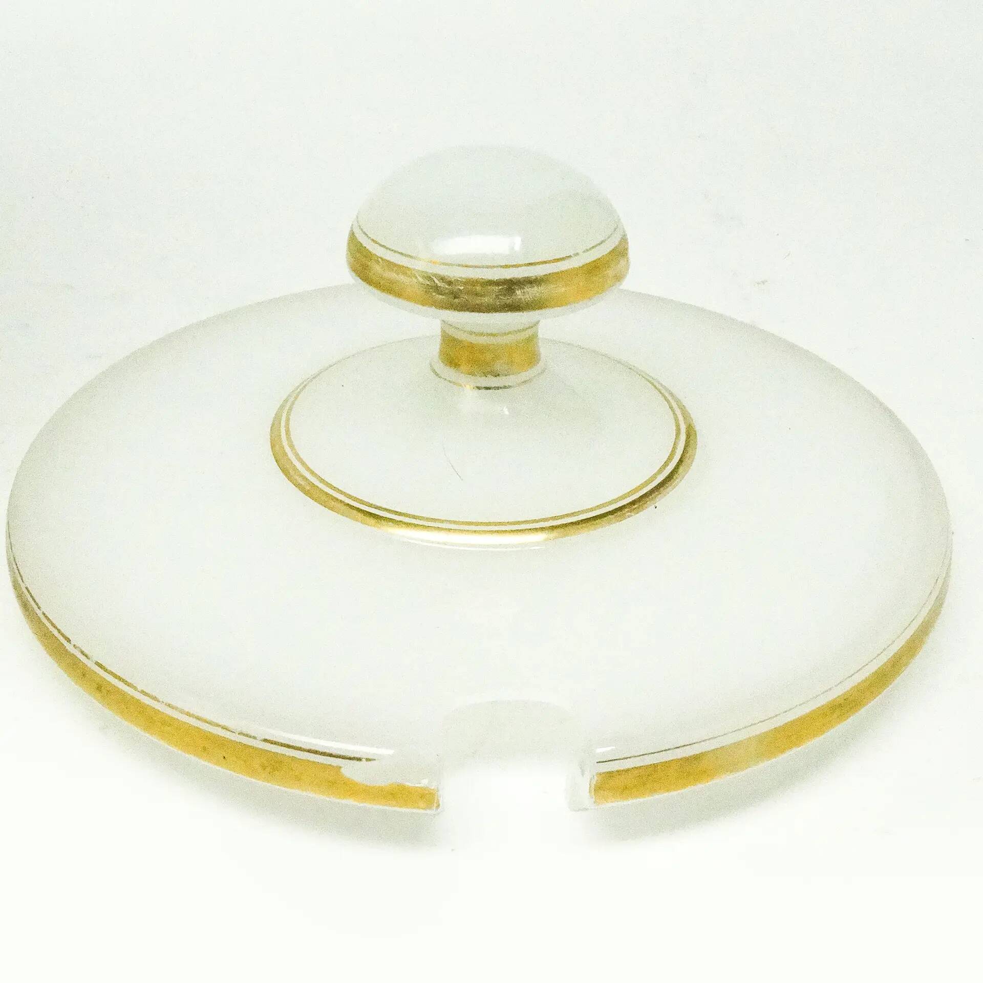 Punch bowl, Art Deco, glass, Bohemia, Czech Republic, 1930s