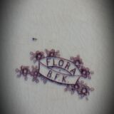 Flora BFK purple plate