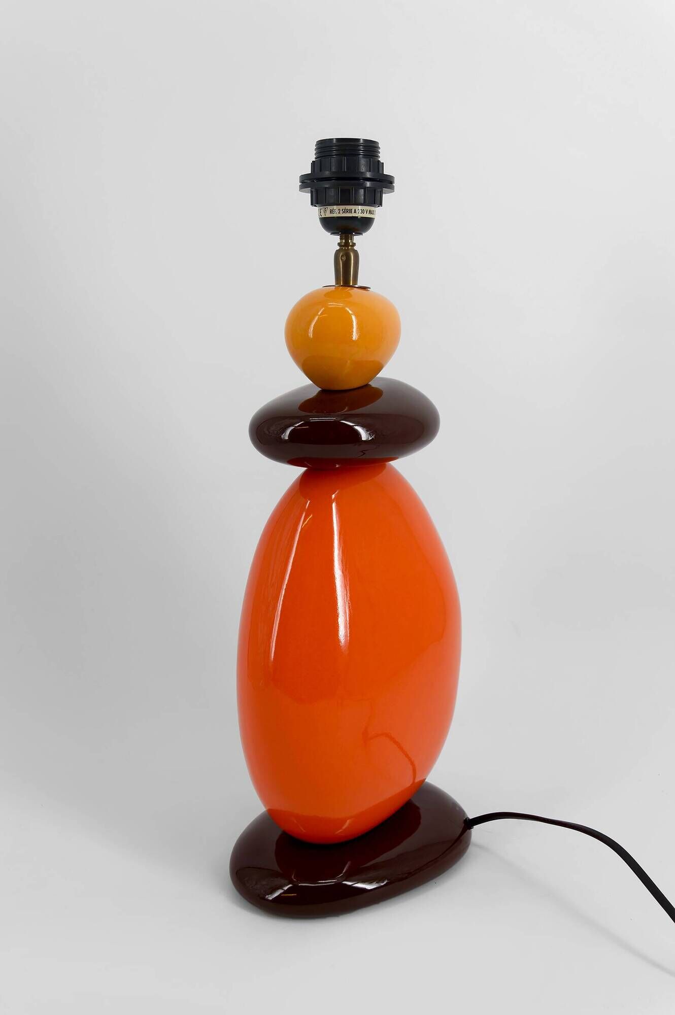 Lampe de table “Galets” – Maison François Châtain, France, circa 1980-1990