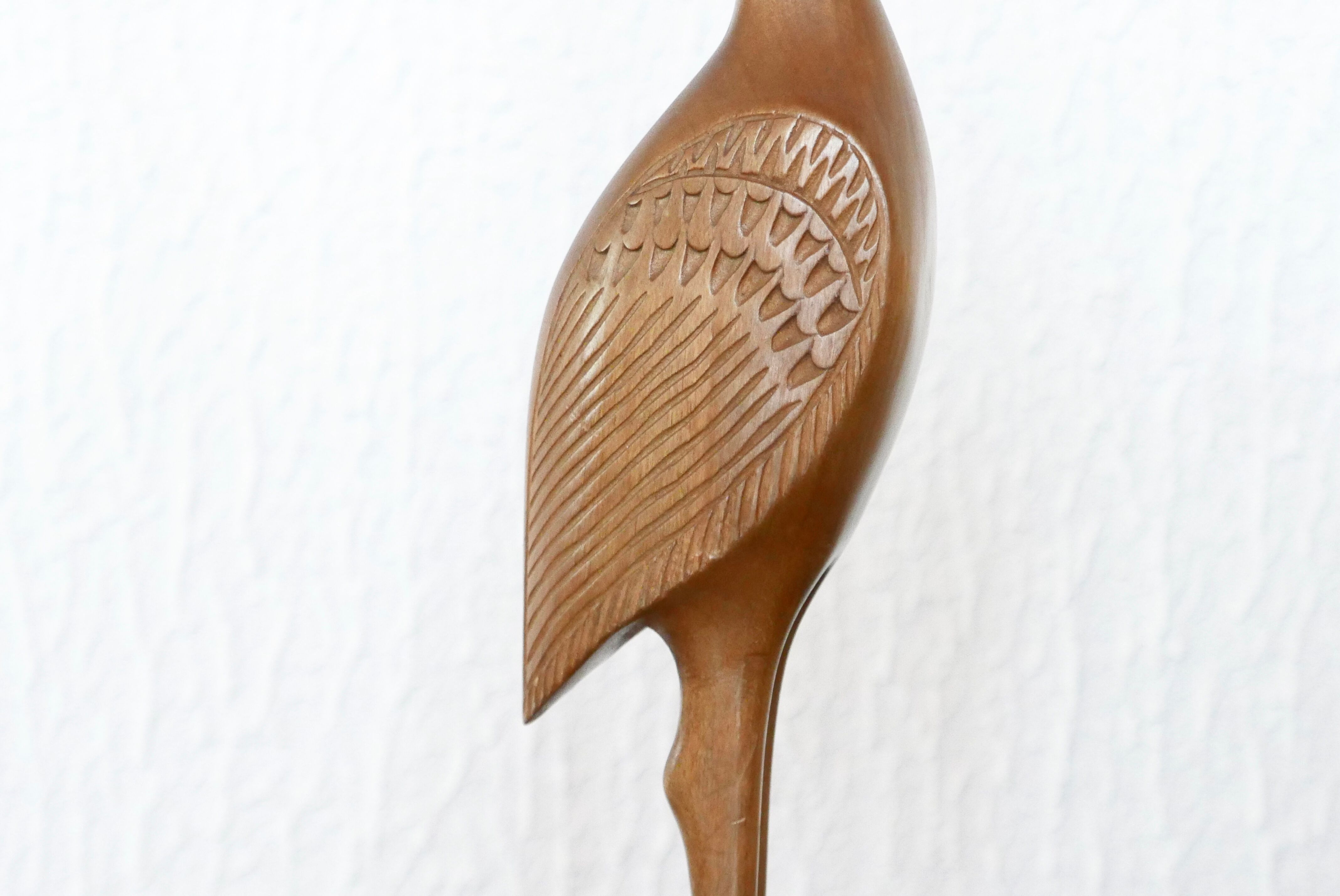 Sculpture, Wooden Heron, 50s