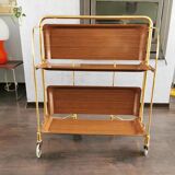 Vintage 1970 folding tea table