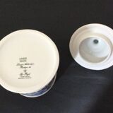 Pot with porcelain lid of the Lys Royal Limoges