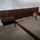 Lit scandinave en palissandre vintage