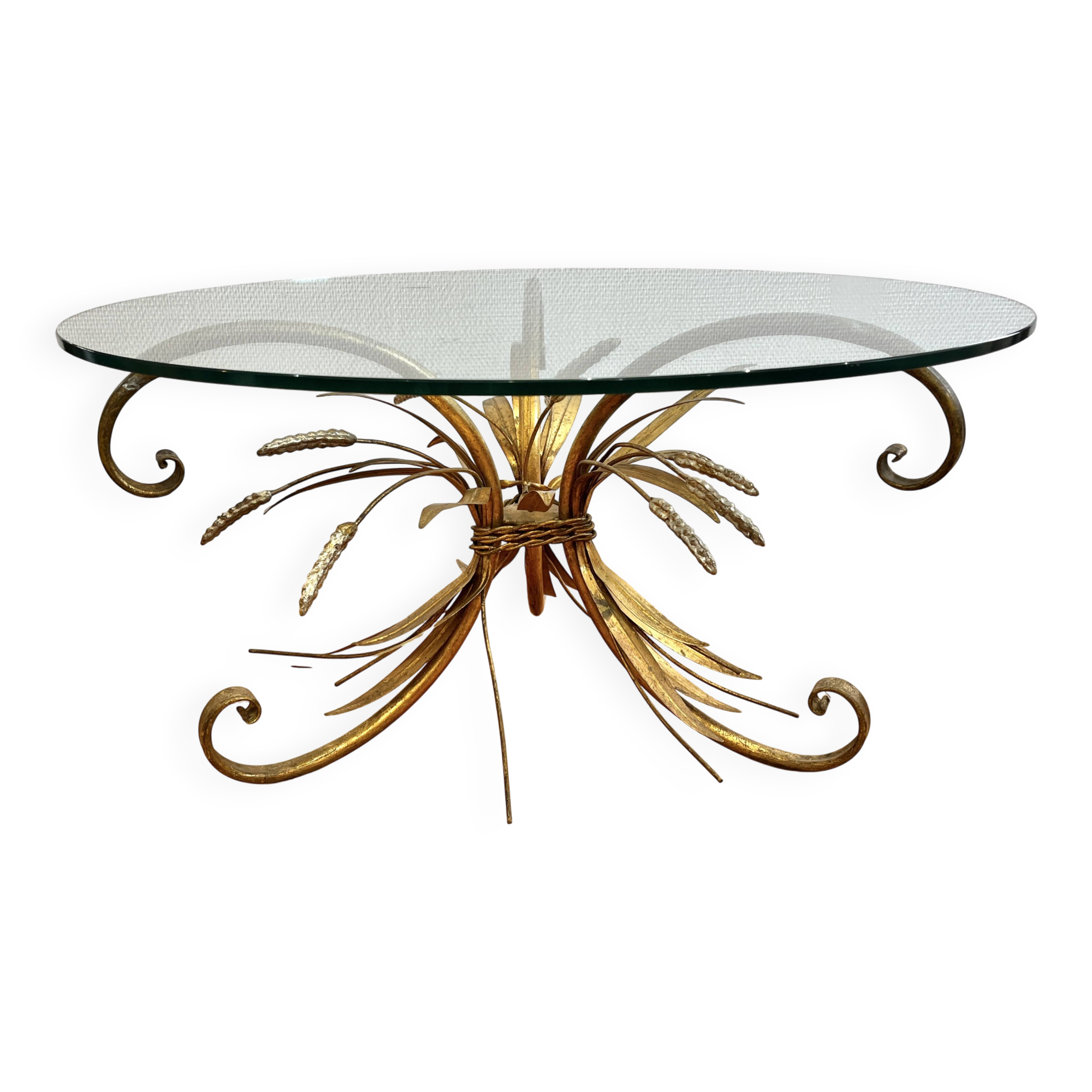 Coco Chanel wheat sheaf coffee table from the 60s