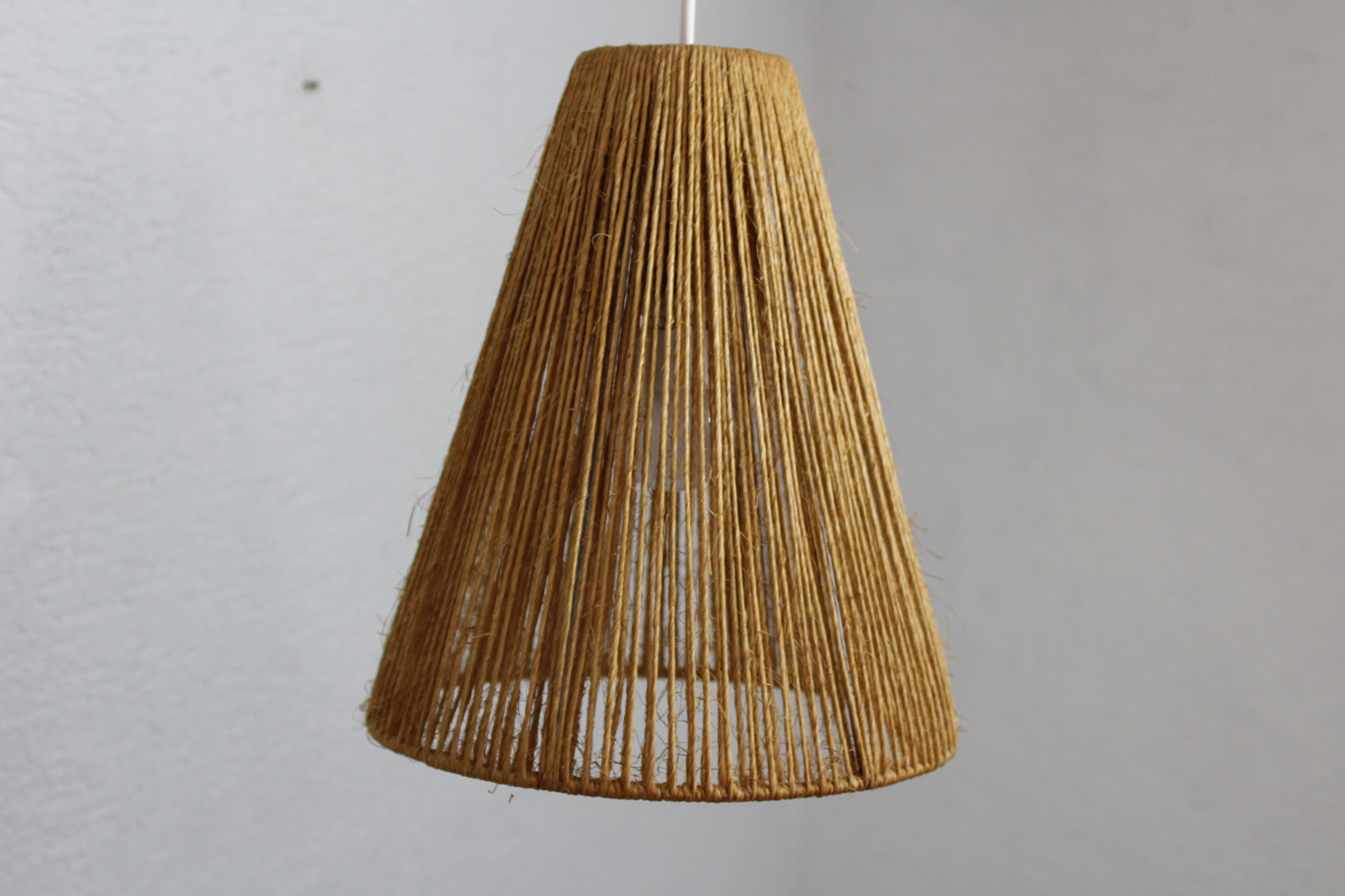 Scandinavian teak and rope stem