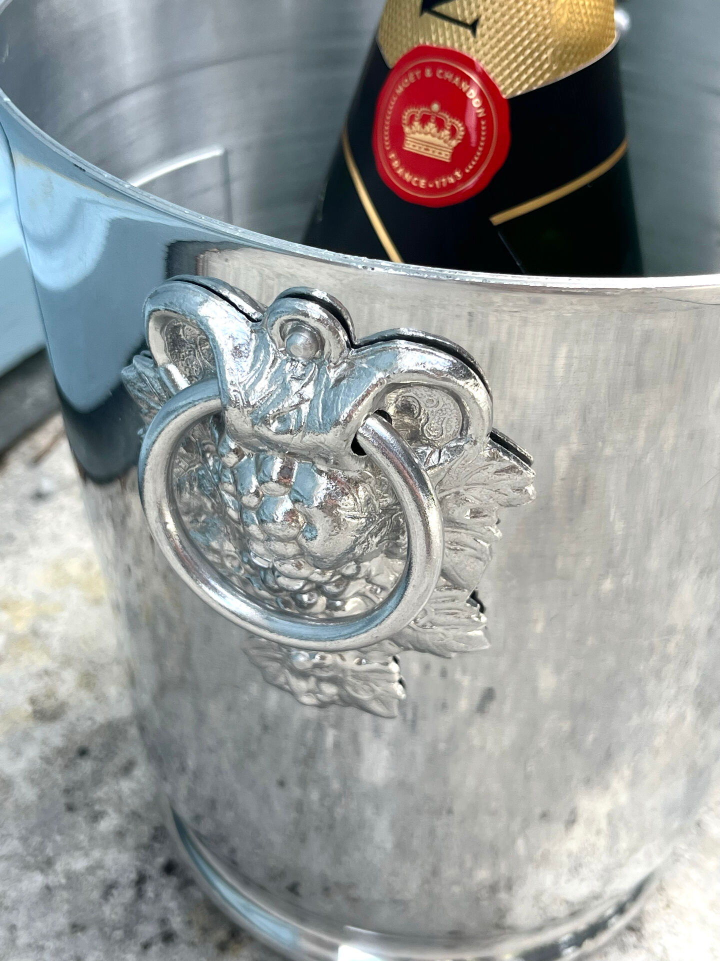 Seau à champagne Moët & Chandon par Argit