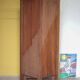 Corner cabinet wood, vintage corner furniture, storage, sideboard