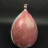 Moonlight stoneware vase, Feu Follet workshop, Penne (Lot-et-Garonne), 20th century