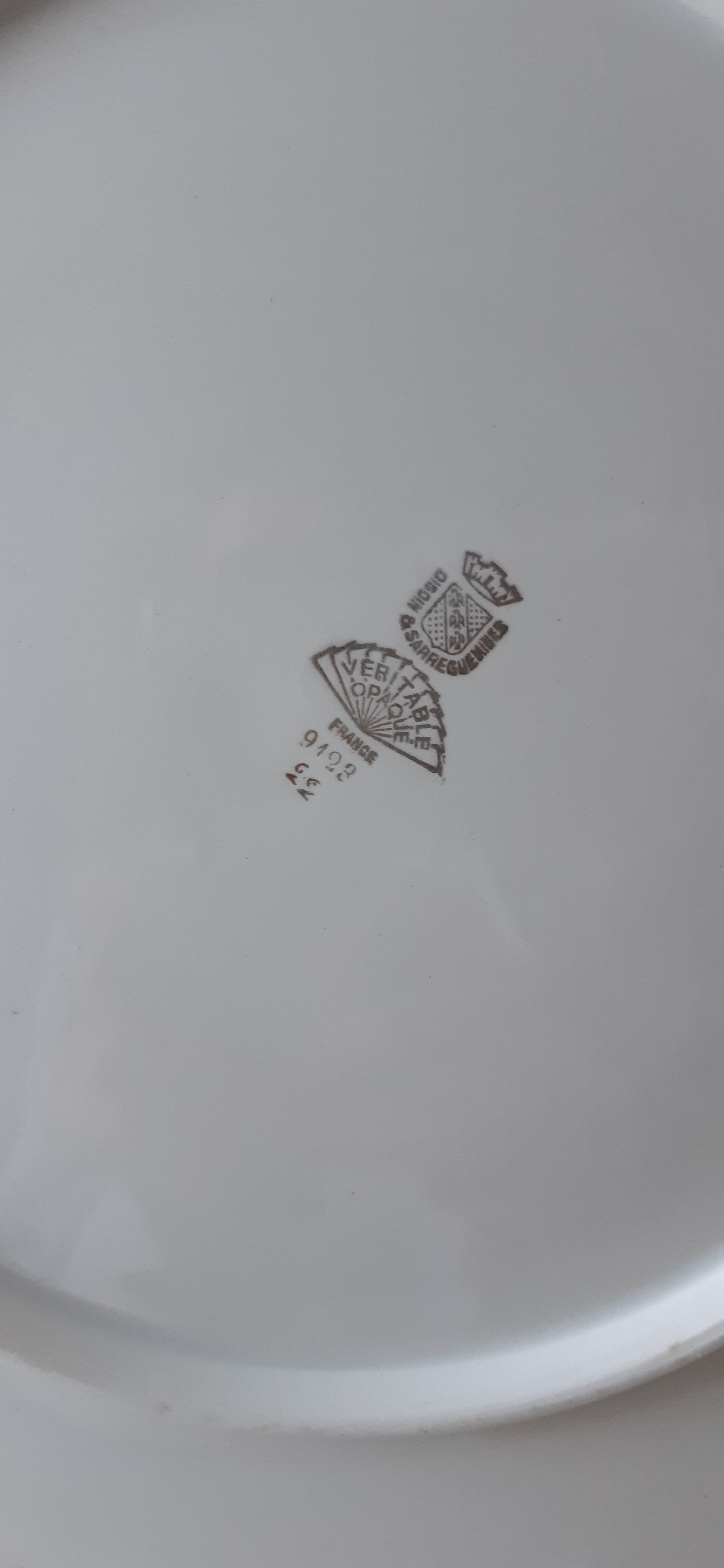 Cake / pie dish Digoin Sarreguemines