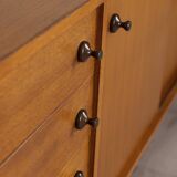 Vintage 1960s Italian-design teak wood sideboard