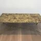 Brass coffee table. Maison Jansen