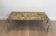 Brass coffee table. Maison Jansen