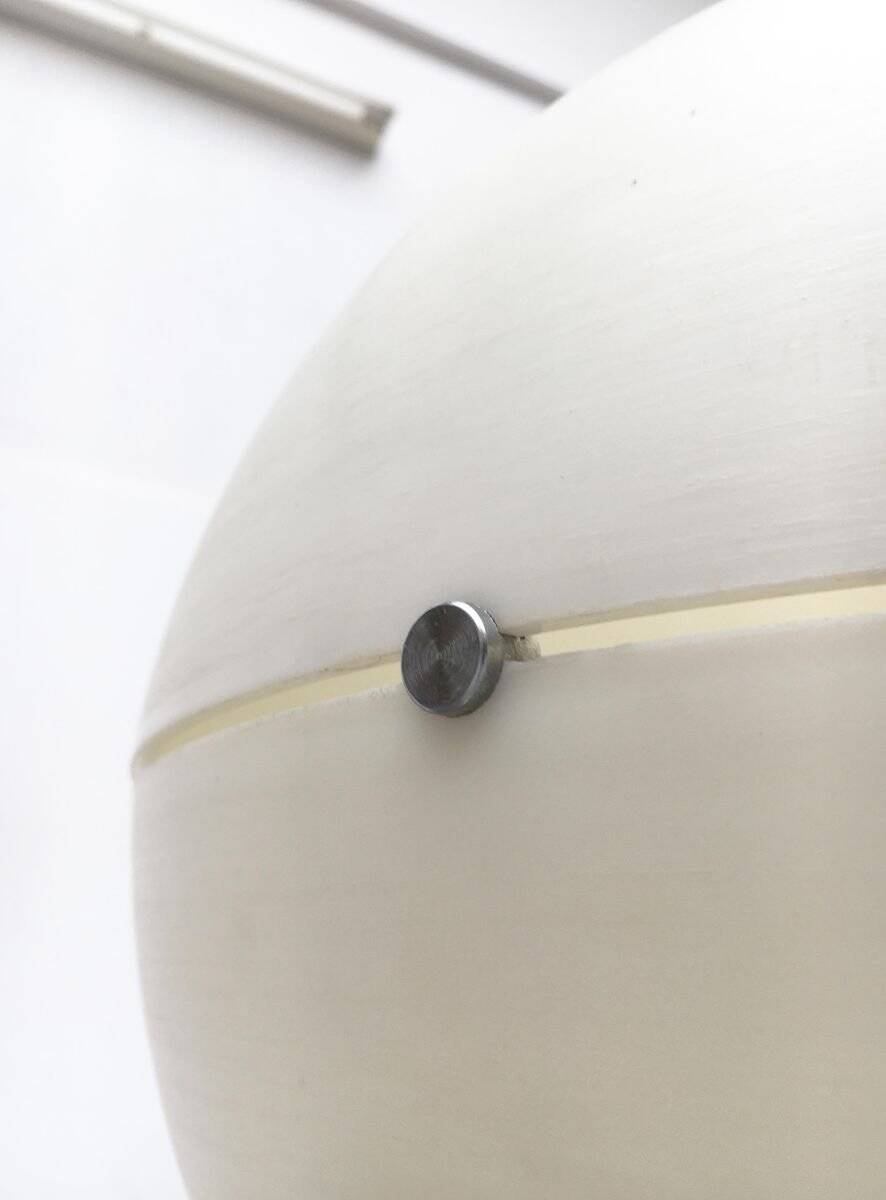 Globe floor lamp mid-century space age