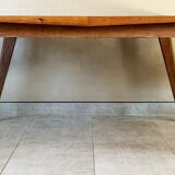Vintage extendable oak table from the 50s