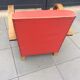 Fauteuil art deco 1930 skai rouge dit de studio