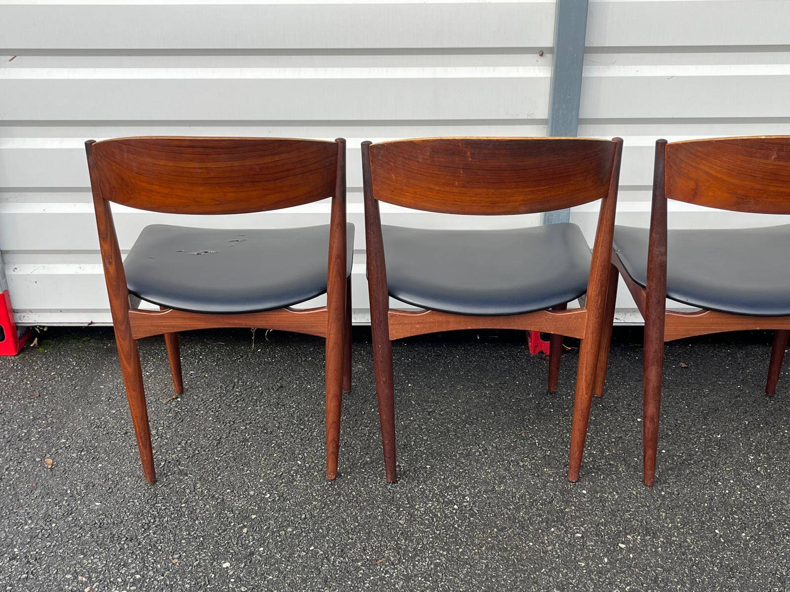 6 Chaises scandinaves JYDSK Møbelindustri