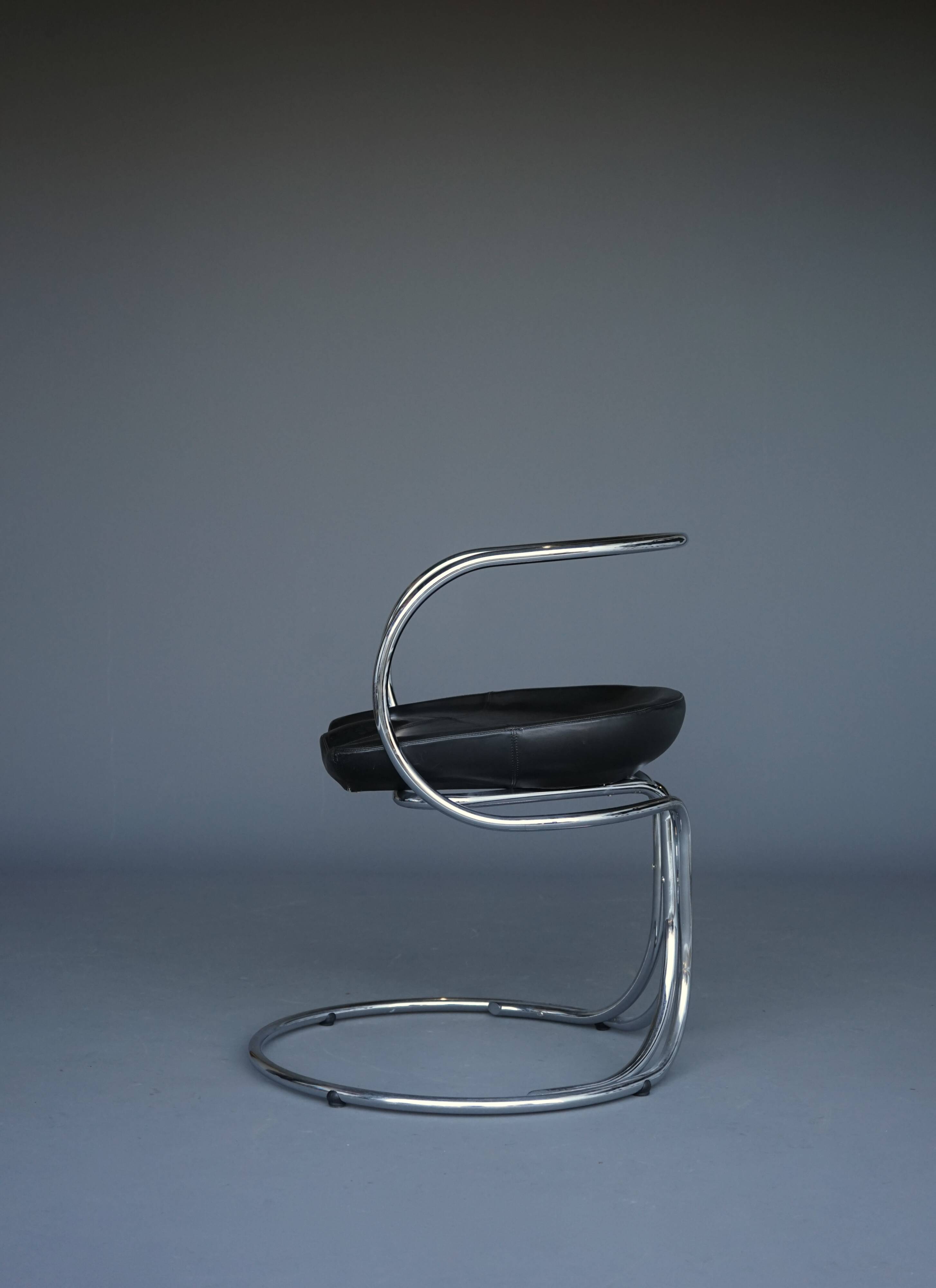 Rare Tatlin chair by Vladimir Tatlin for Nikol Italy, 1970s