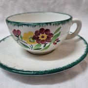 8 tasses à café Lunéville de 1940/50