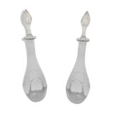 Paire de carafes à vin en cristal