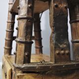Ancient Indian library made of teak wood