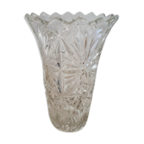Vase en cristal taillé
