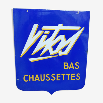 Double-sided Vitos enamel plate