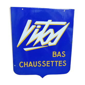 Double-sided Vitos enamel plate