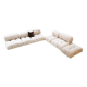 White Modular Sofa Model Camaleonda Designed By Mario Bellini. Italy 1970