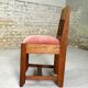 Oak chair of the Amsterdam School, 1930
