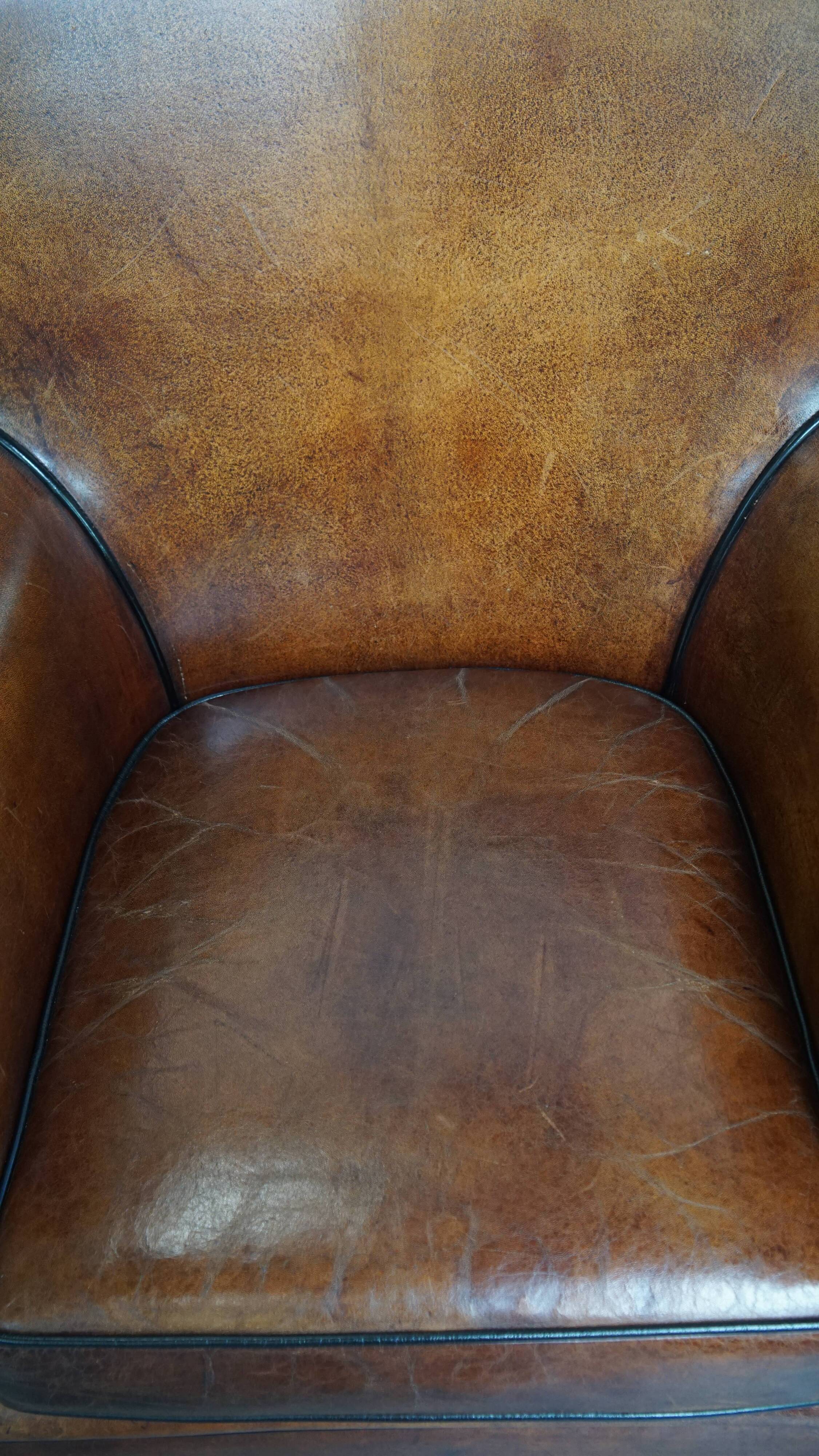 Sheepskin Leather Armchair