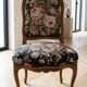 Sofa set with Napoleon III chairs.