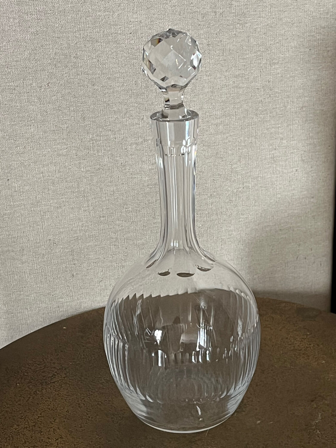 Baccarat crystal carafe