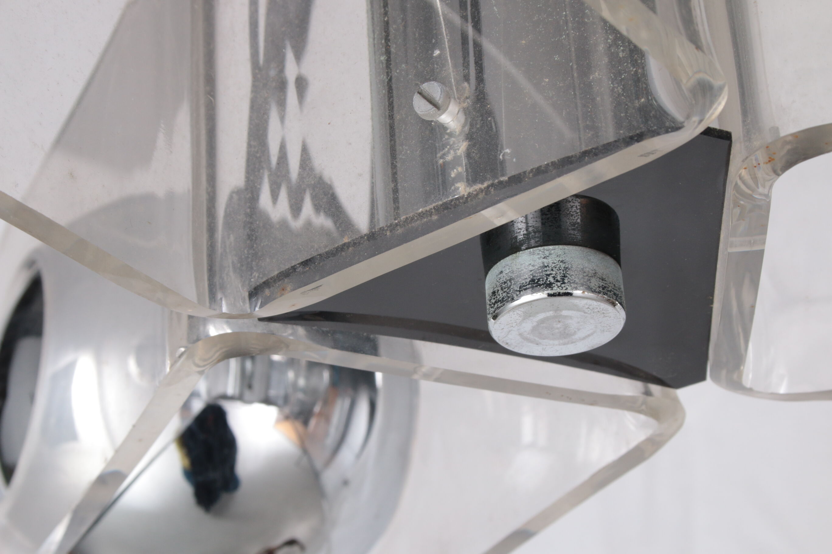 Vintage hanging lamp by Insta Elektro Germany, 1960s