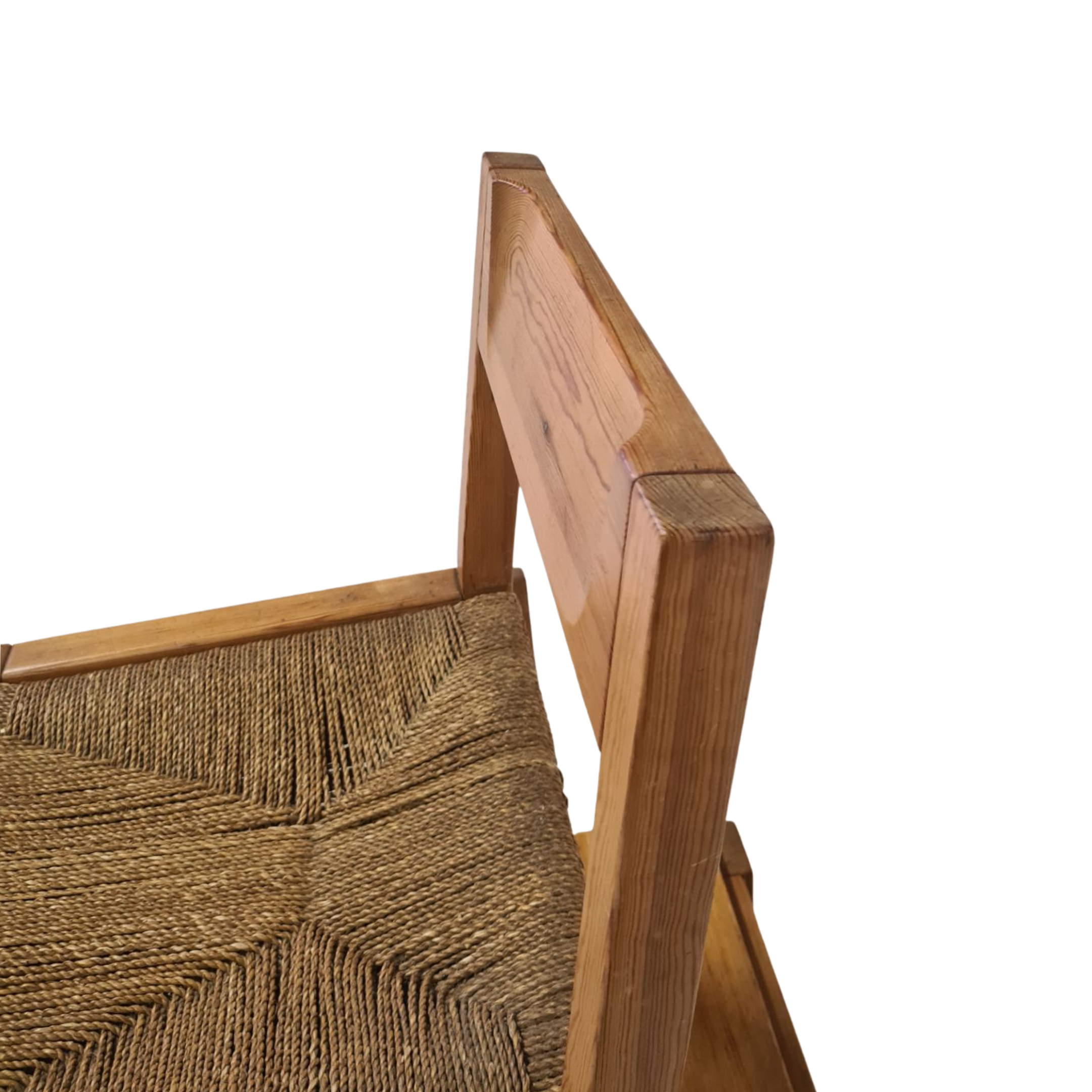 Compact tiny house pine dining set, Sweden 1960s