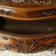 Louis XV style walnut tomb chest of drawers, 20th century