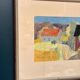 Original Swedish Water Colour – “Landscape” By Svan Grandin – Vintage & Framed – 43 × 36 Cm (16.9" × 14.2")