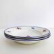 Set of 3 hollow plates in earthenware model Mary-Lou Digoin Sarreguemines