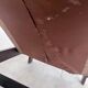 Old chaise longue wooden lounge chair Italian design from the 60s vintage
