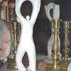 Large contemporary ceramic sculpture – Unique piece – 55 cm