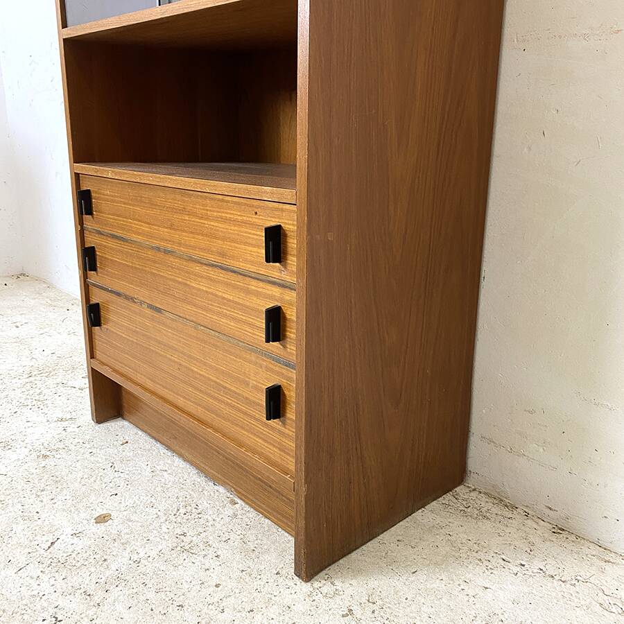 Vintage 60's display bookcase