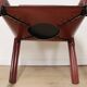 Vintage De Couro leather upholstered armchair, 1980s
