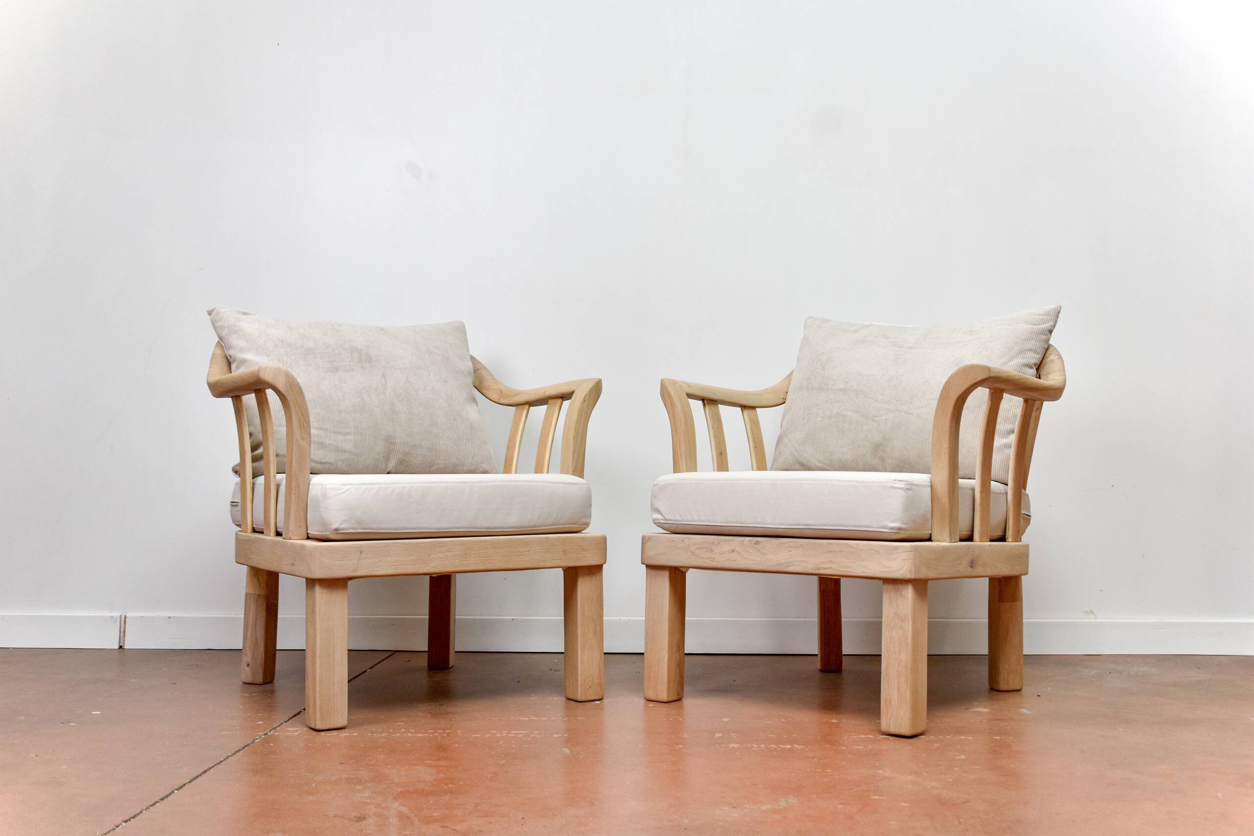 Oak armchair